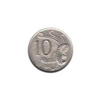 Preview 10 cents, 1982 reverse