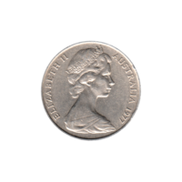 Preview 20 cents, 1977 obverse