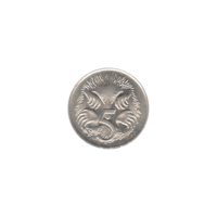 Preview 5 cents, 1983 reverse
