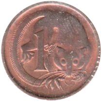 Preview 1 cent, 1980 reverse