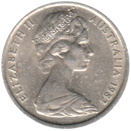 5 cents, 1982 Obverse