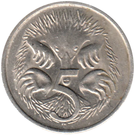 5 cents, 1982 Reverse