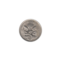 Preview 5 cents, 1982 reverse