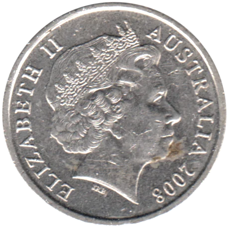 5 cents, 2008 Obverse