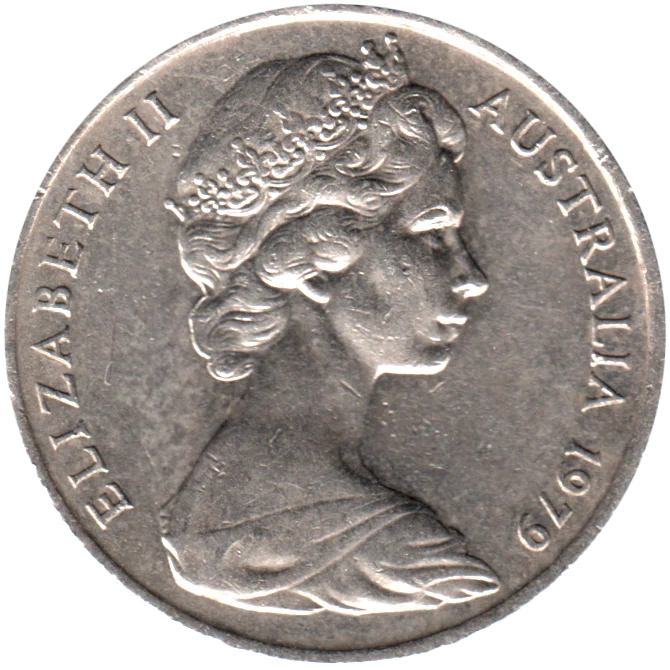 20 cents, 1979 Obverse