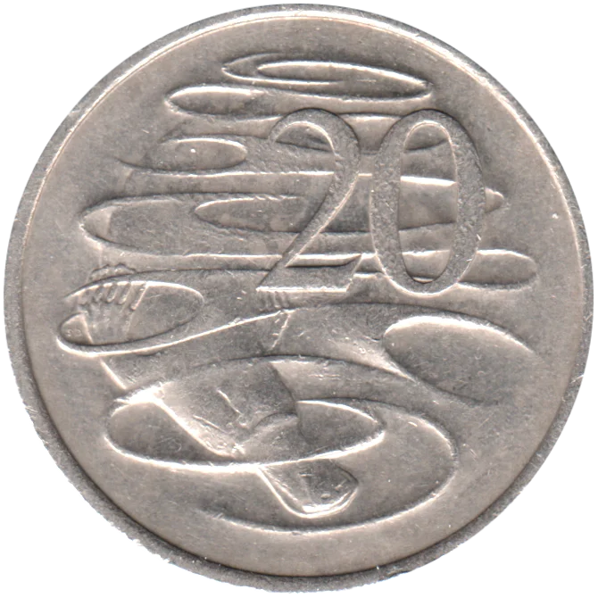 20 cents, 1979 Reverse