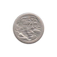 Preview 20 cents, 1979 reverse