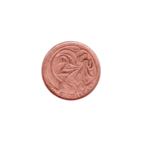 Preview 2 cents, 1967 reverse