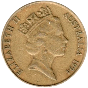 Preview 1 Dollar, 1994 obverse