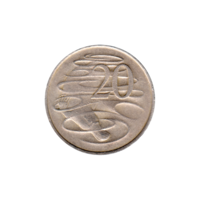Preview 20 cents, 1974 reverse