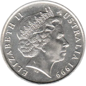 Preview 10 cents, 1999 obverse