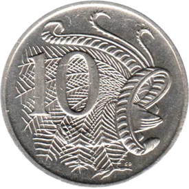 Preview 10 cents, 1999 reverse