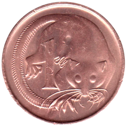 1 cent, 1982 Reverse