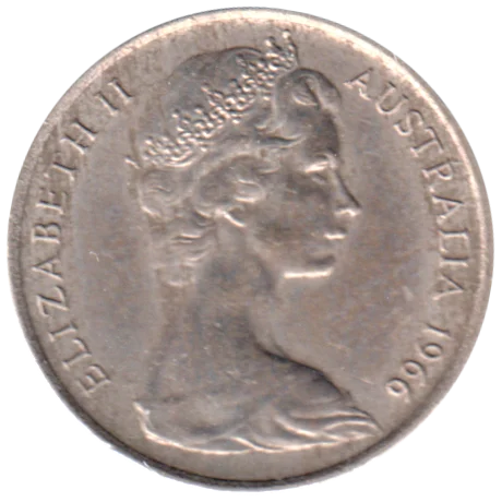 5 cents, 1966 Obverse