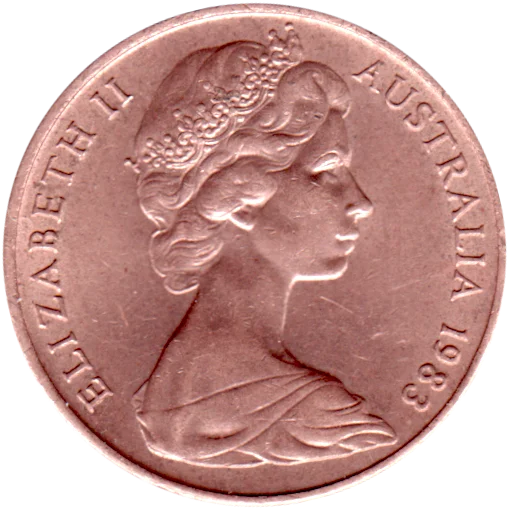 2 cents, 1983 Obverse