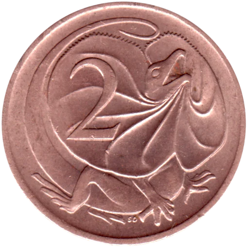 2 cents, 1983 Reverse