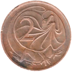 Preview 2 cents, 1978 reverse