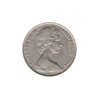 Preview 20 cents, 1966 obverse