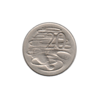 Preview 20 cents, 1966 reverse