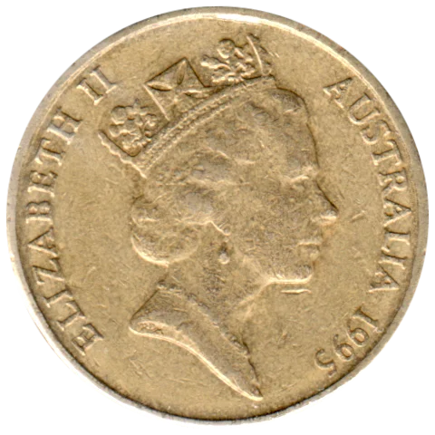 2 Dollars, 1995 Obverse