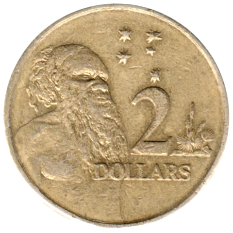 2 Dollars, 1995 Reverse