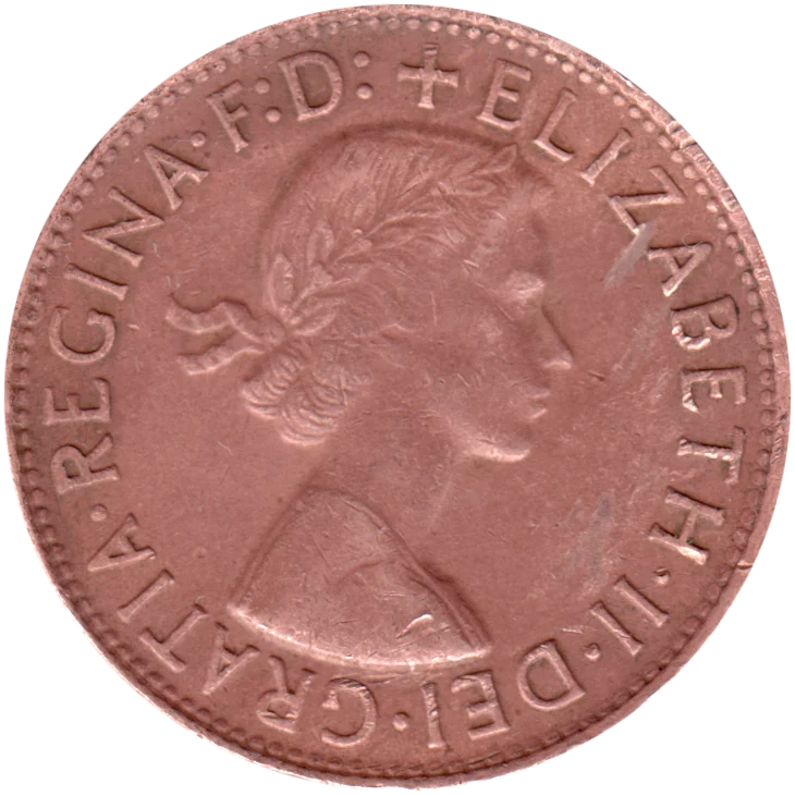 1 penny, 1960 Obverse