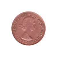 Preview 1 penny, 1960 obverse