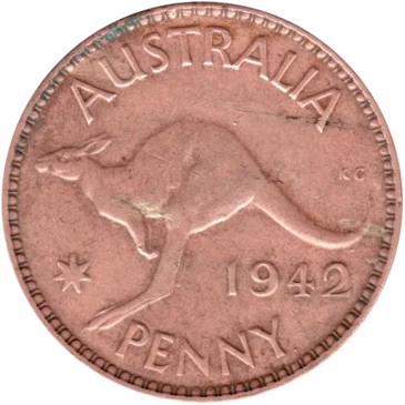 Preview 1 penny, 1942 reverse