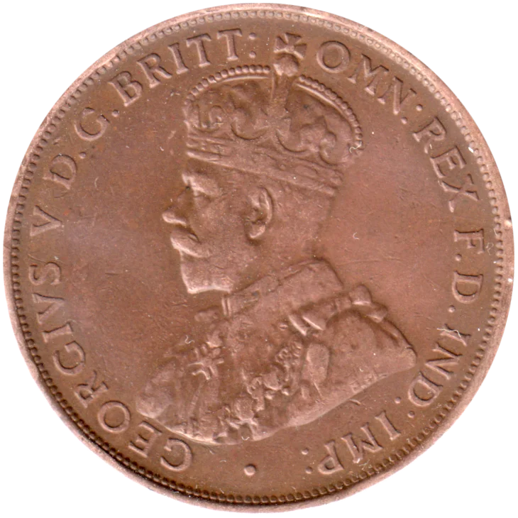 1 penny, 1931 Obverse