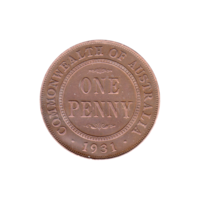 Preview 1 penny, 1931 reverse