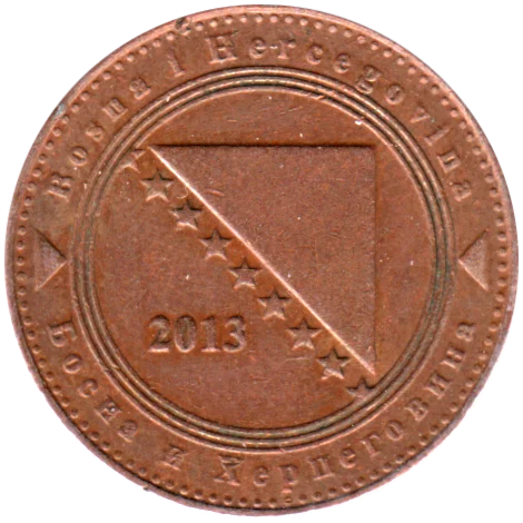 10 fening, 2013 Obverse