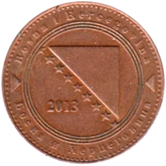 Preview 10 fening, 2013 obverse