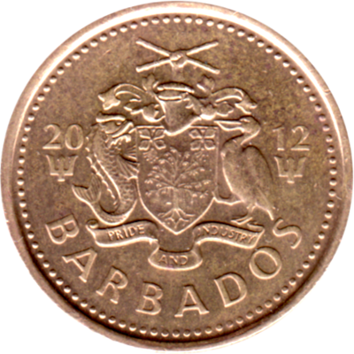 5 cents, 2012 Obverse