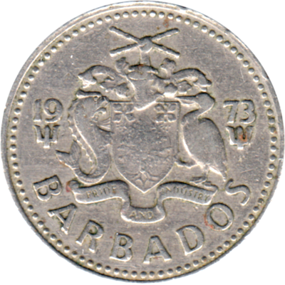 25 cents, 1973 Obverse