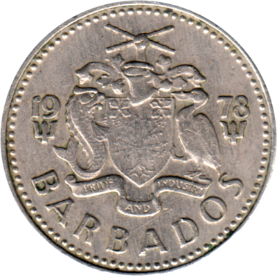 25 cents, 1978 Obverse