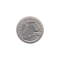 Preview 25 cents, 1987 reverse