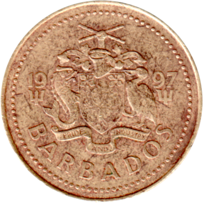 5 cents, 1997 Obverse