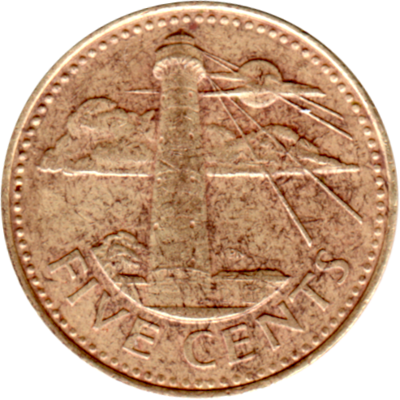 5 cents, 1997 Reverse