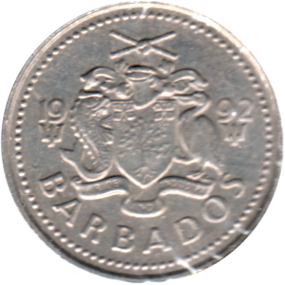 10 cents, 1992 Obverse