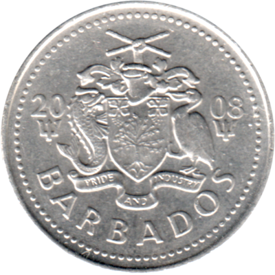 25 cents, 2008 Obverse