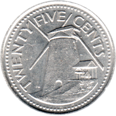 25 cents, 2008 Reverse