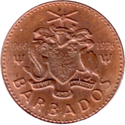 1 cent, 1976 Obverse