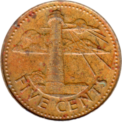 5 cents, 1979 Reverse