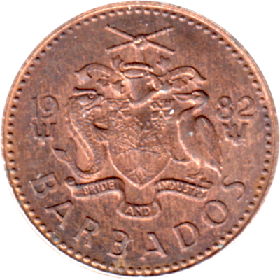 1 cent, 1982 Obverse