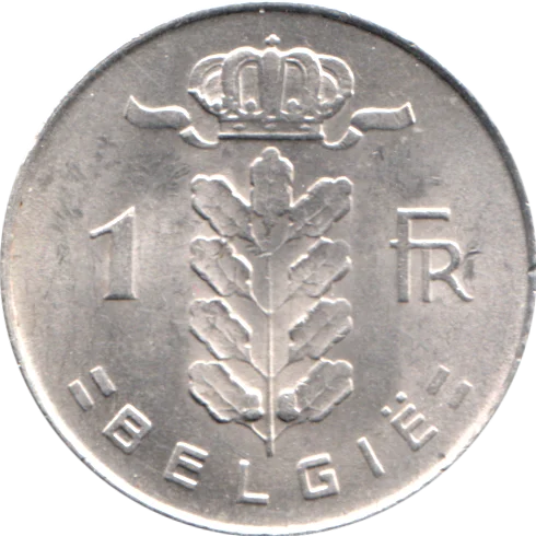 1 Franc, 1973 Reverse