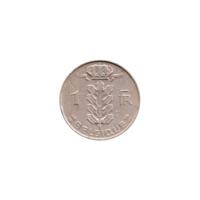 Preview 1 Franc, 1968 reverse
