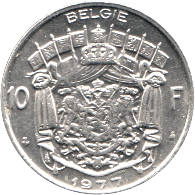 10 Francs, 1977 Reverse