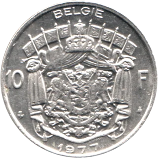 Preview 10 Francs, 1977 reverse