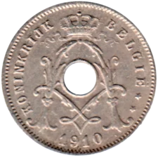 Preview 5 centimes, 1910 obverse