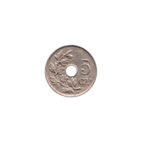 Preview 5 centimes, 1910 reverse